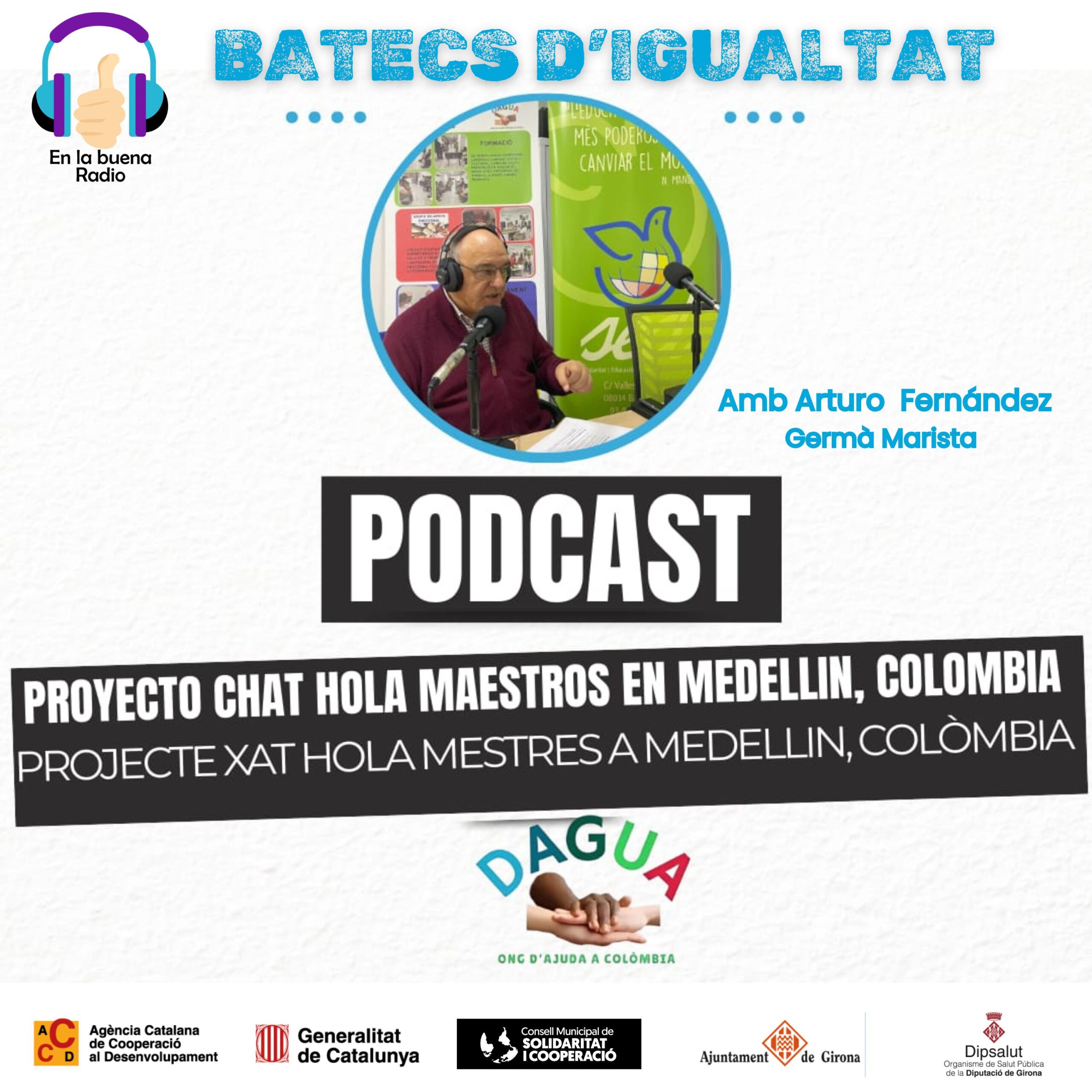 PROJECTE «CHAT HOLA MAESTRO» L’EDUCACIÓ ÉS L’EINA MÉS PODEROSA PER CANVIAR EL MÓN. GERMÀ ARTURO FERNÁNDEZ (MARISTA)